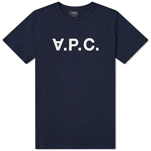 23SS 아페쎄 VPC 로고 티셔츠 네이비 COBQX H26943 IAK